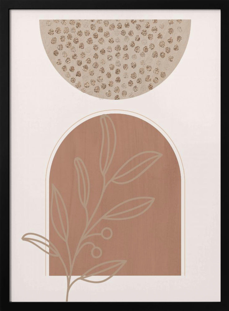 Boho Beige 2 Poster