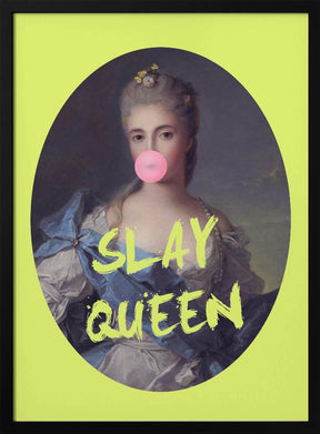 Slayqueenyellow Ratioiso Poster