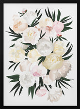 Dara bouquet in white Poster