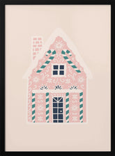 Christmas Gingerbread House Poster