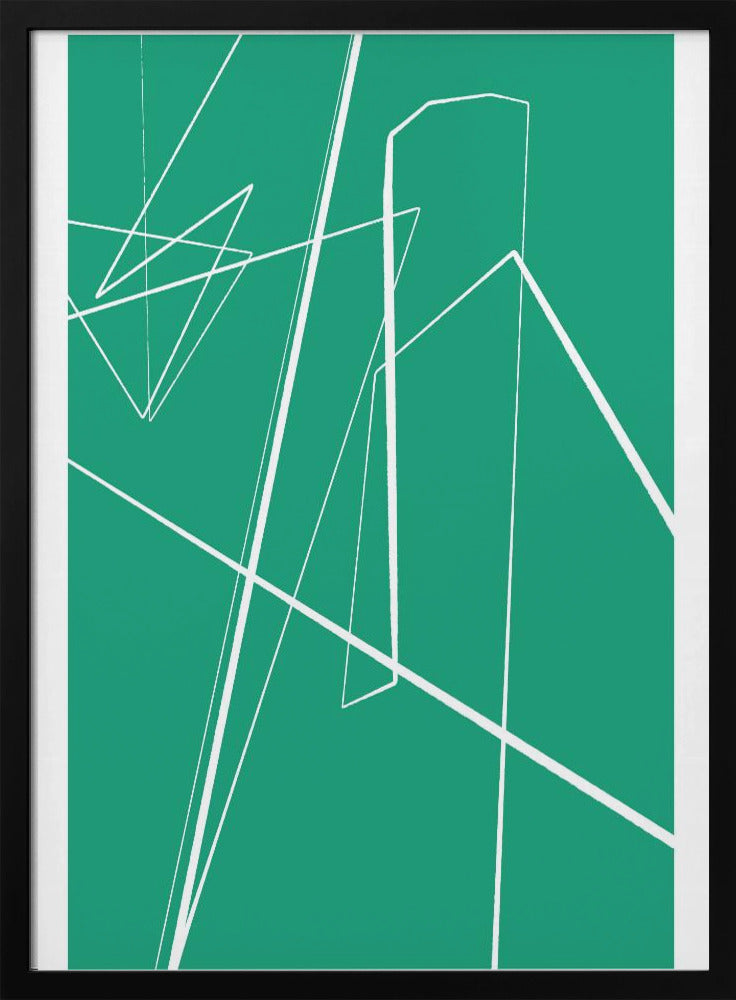 Angular Lines No 8 Poster