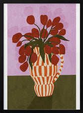 Flower Vase 1ratio 2x3 Print By Bohonewart Poster