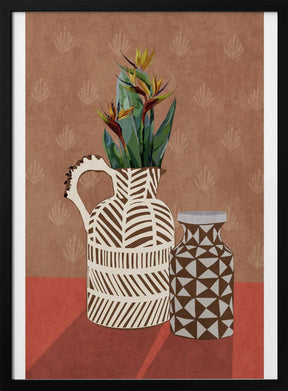 Flower Vase 4ratio 2x3 Print By Bohonewart Poster