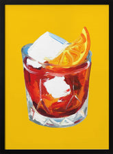 Negroni Sunshine Yellow Poster