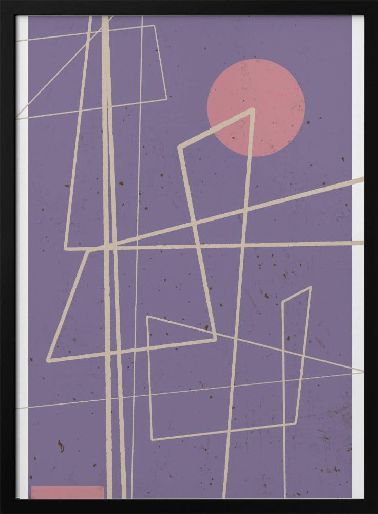 Angular Lines no 12 Poster