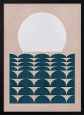 Geometrical Seascape Poster