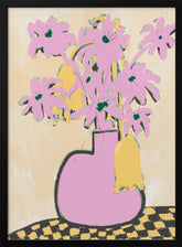 Pink Vase Poster