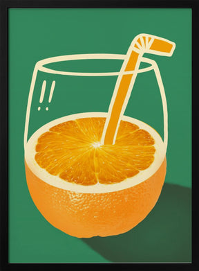 Orange juice Poster