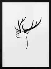 The deer Poster