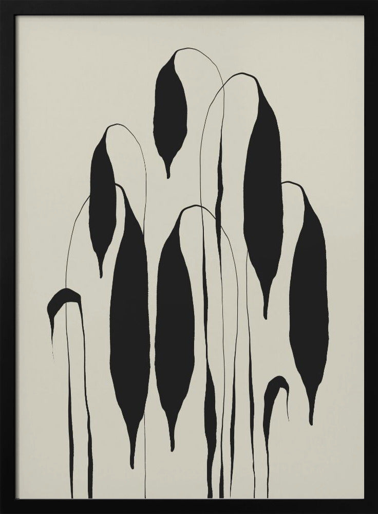 Black Leafs Poster