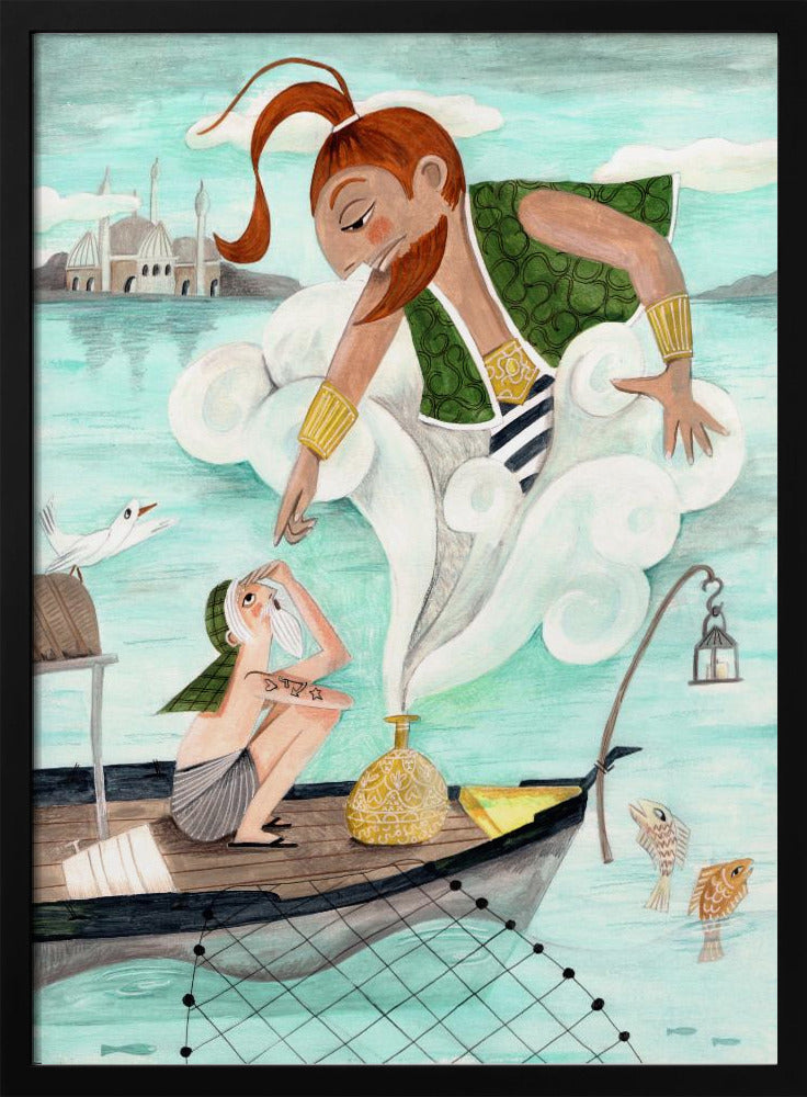 The Fisherman and the Jinni Poster