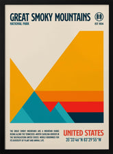 Great Smoky National Park Travel Poster Poster