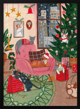 Christmas Cats in NY Poster