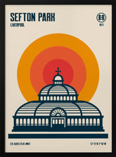 Sefton Park Palm House Travel Print Poster