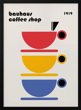 Bauhaus Coffee Minimalist Poster