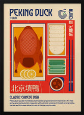 Peking Duck Japanese Food Print Poster