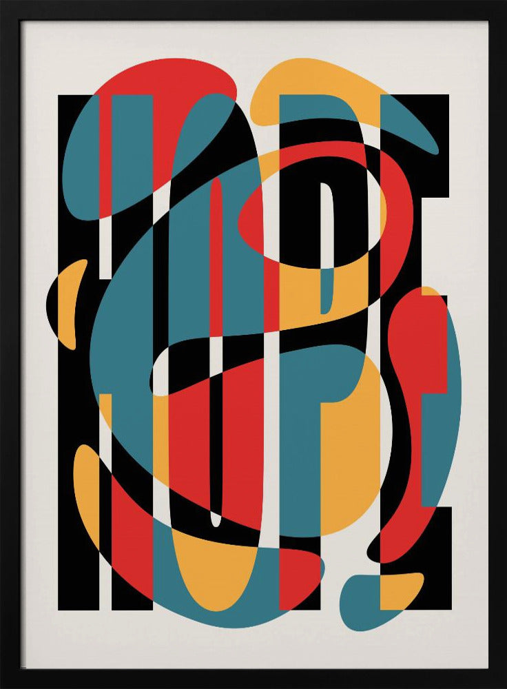 Hope Abstract Design Poster