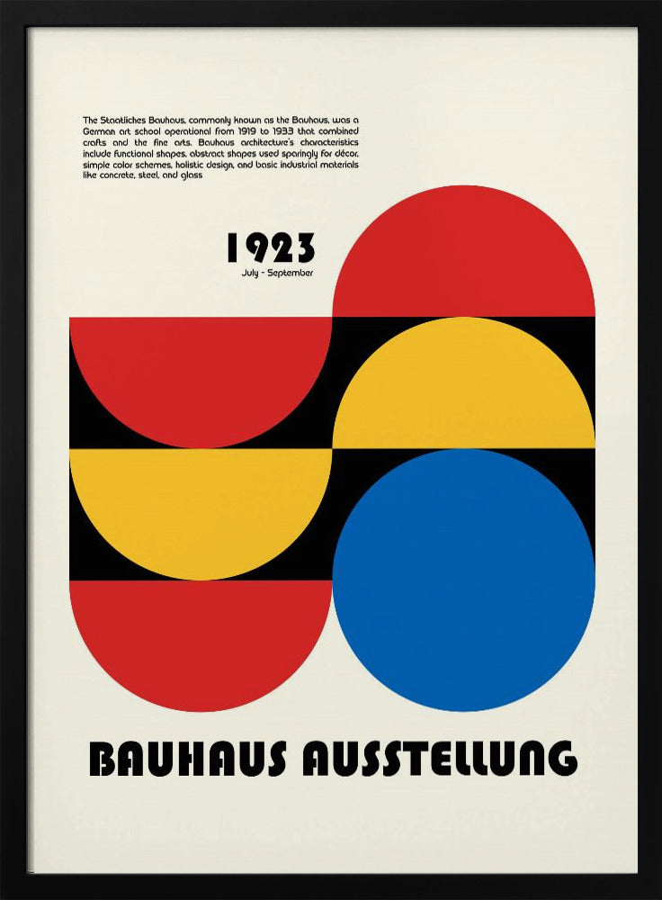 Bauhaus Ausstellung Poster