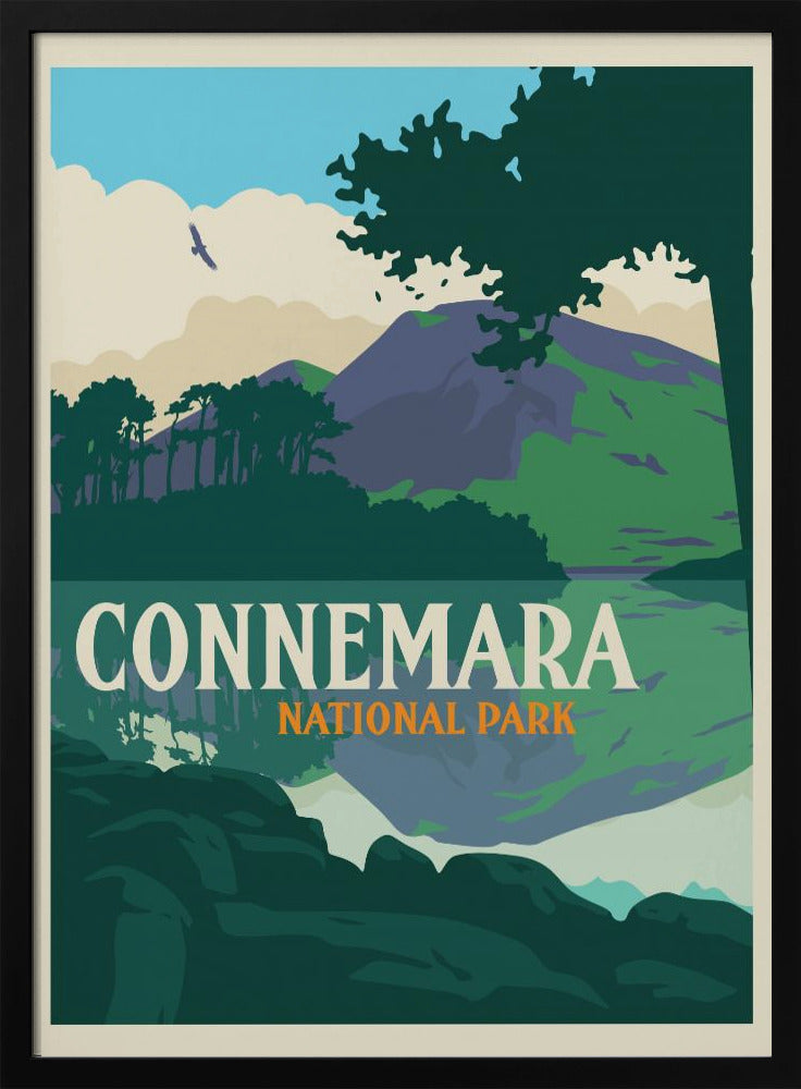 Connemara Travel Print Poster