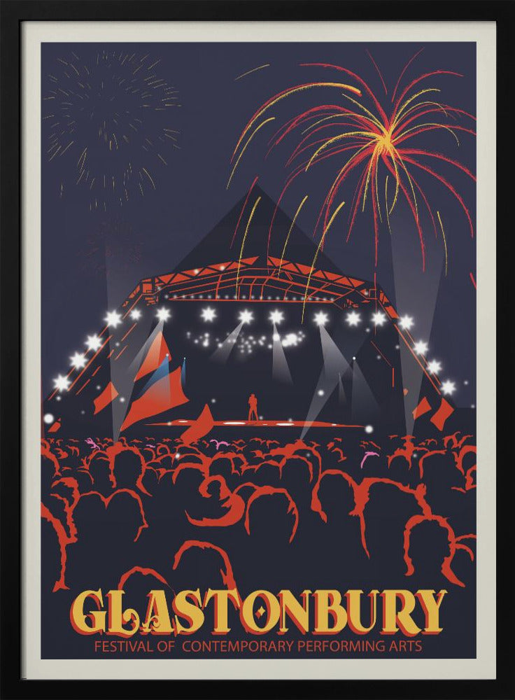 Glastonbury Festival Print Poster