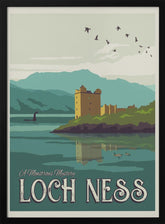 Loch Ness Travel Print Poster