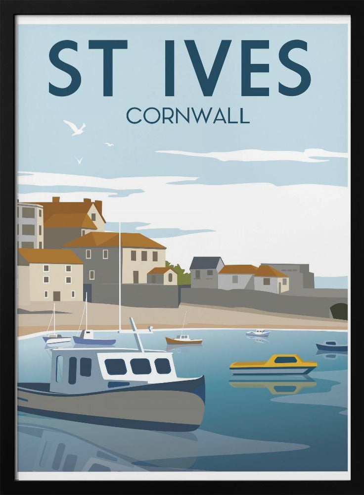 St Ives Travel Print Poster