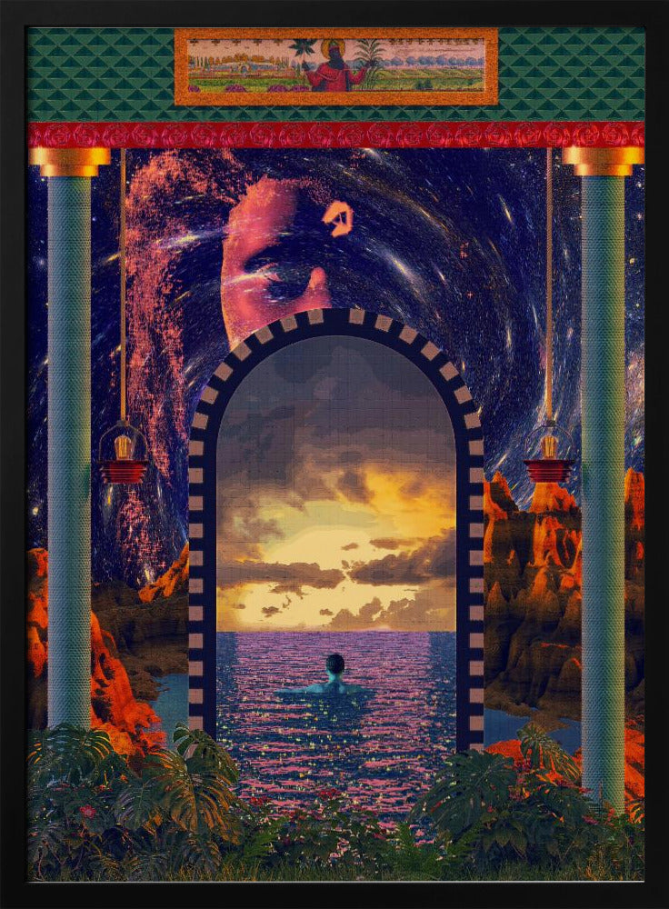 PORTAL TO AN OCEAN Poster