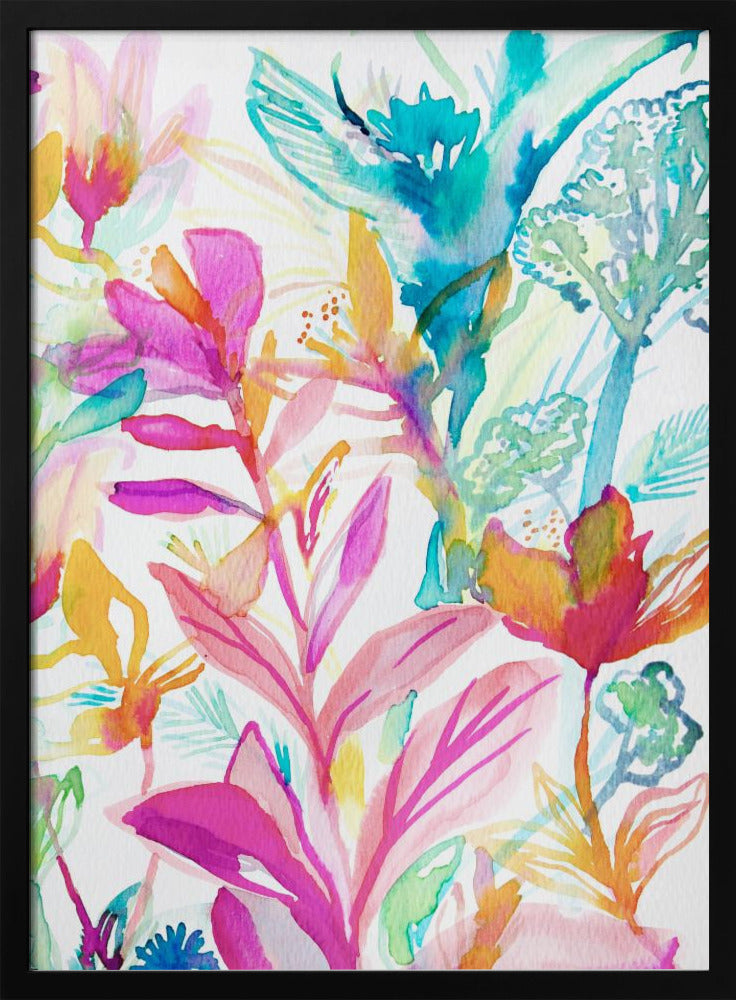 Floral Burst Poster