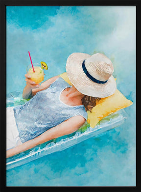 Pool Lady Poster