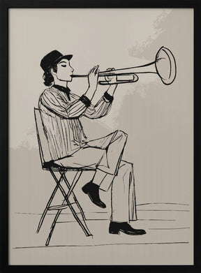 Trumpet Man Poster