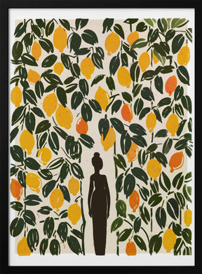 In The Lemon Garden Poster