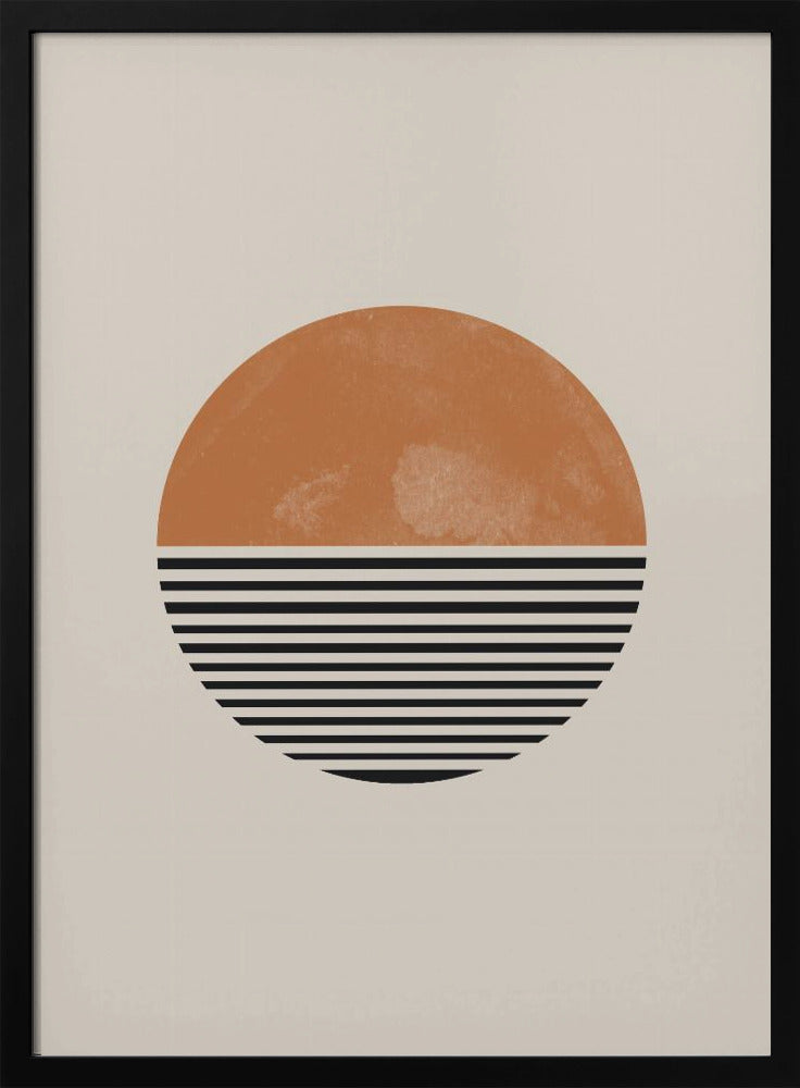 Retro Sunset Poster