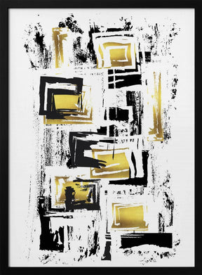 ABSTRACT ART Squaremania Poster