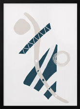 Abstract inky shapes no. 7 - Fun Poster