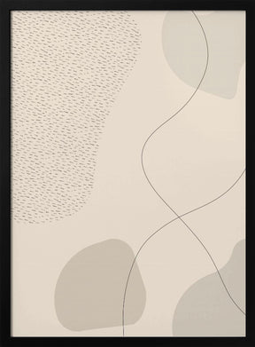 Mid-Century Modern No. 3 | brown Poster