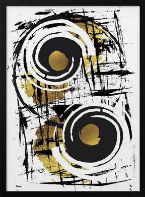 ABSTRACT ART Hypnotizing Poster