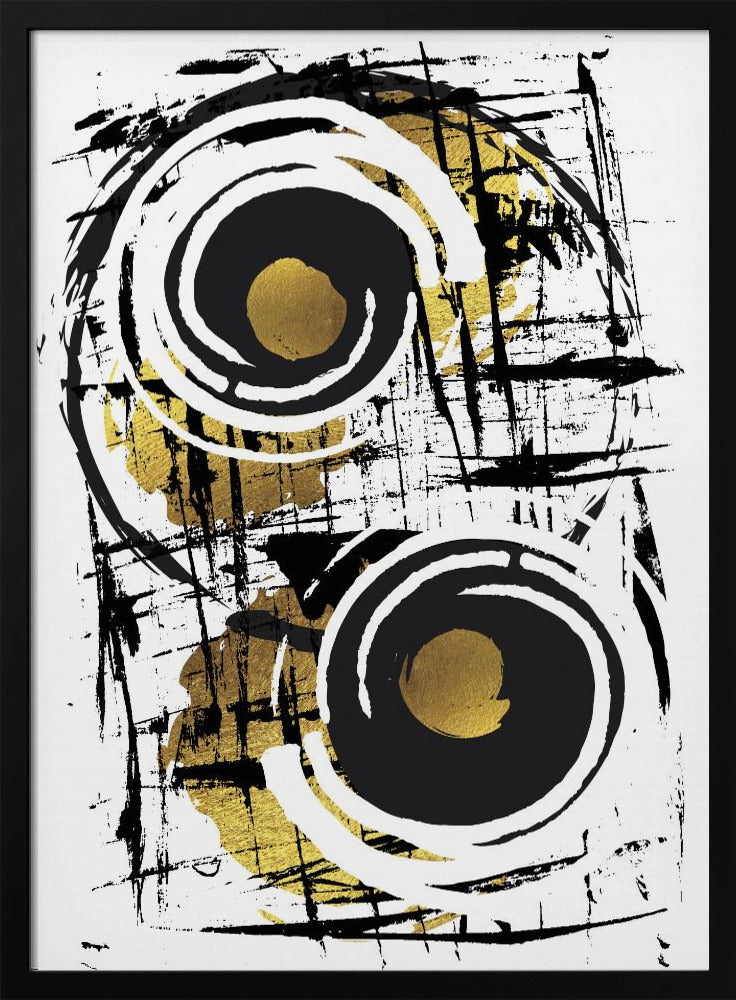 ABSTRACT ART Hypnotizing Poster