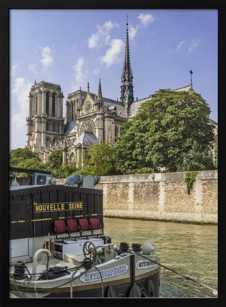 PARIS Cathedral Notre-Dame Poster