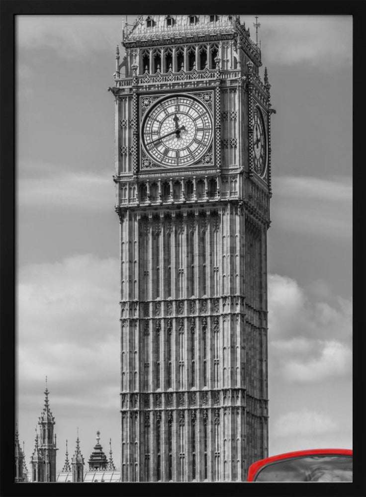 Elizabeth Tower | Vertical Panorama Poster