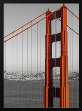 Golden Gate Bridge in Detail Poster