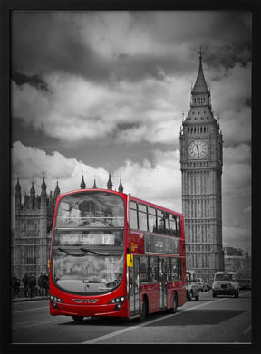 LONDON Streetscene Poster