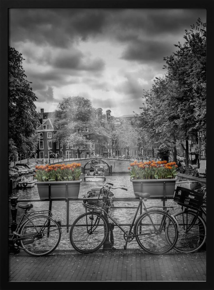 Amsterdam Cityscape Poster