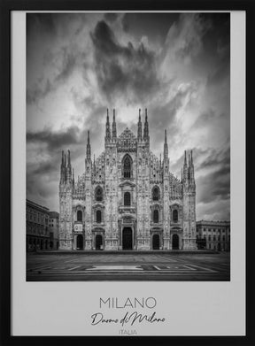 In focus: MILAN Cathedral Santa Maria Nascente Poster