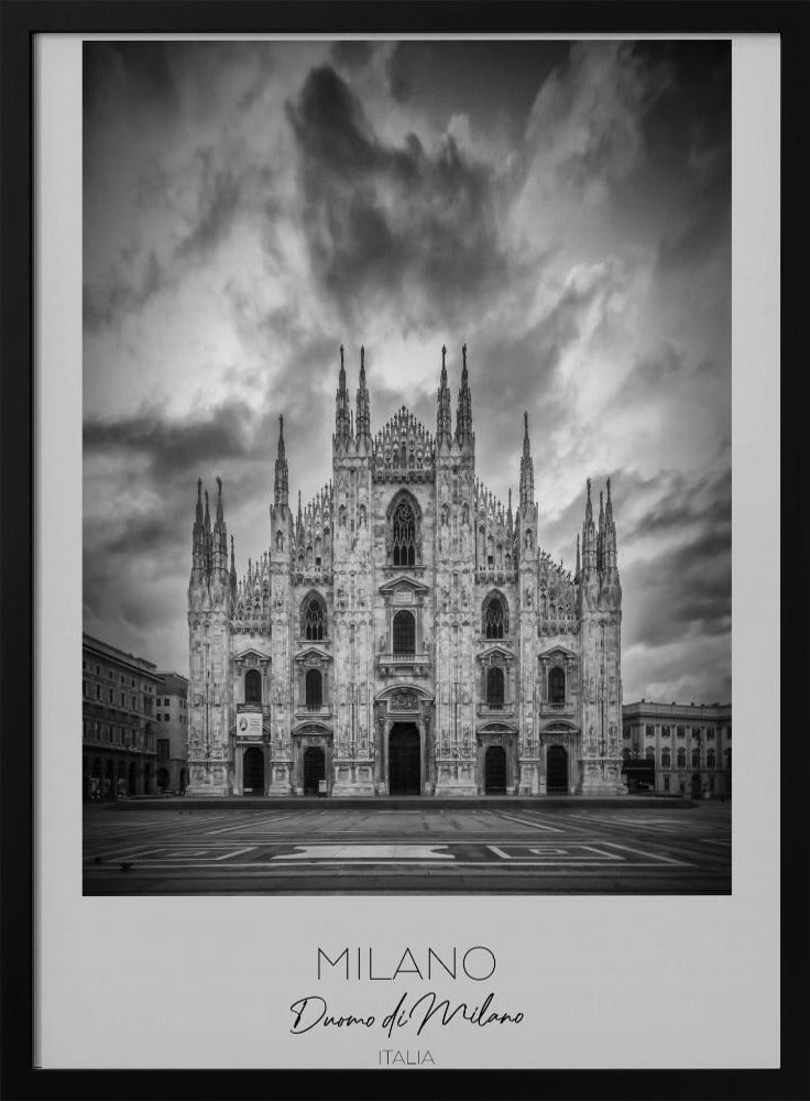 In focus: MILAN Cathedral Santa Maria Nascente Poster