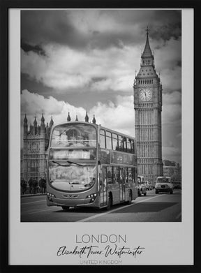 In focus: LONDON Westminster Poster