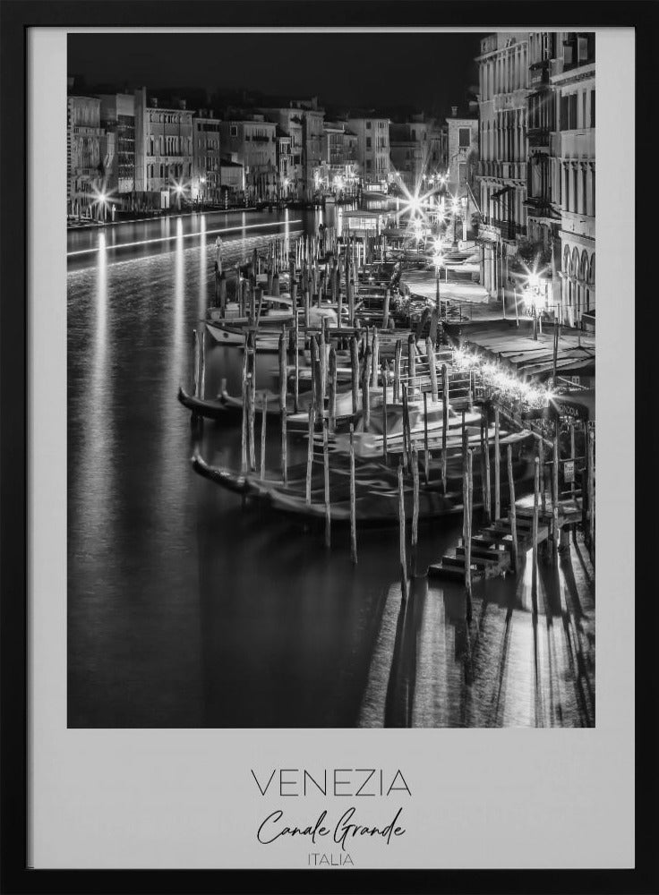 In focus: VENICE View from Rialto Bridge Poster