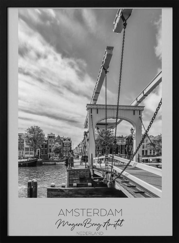 In focus: AMSTERDAM Magere Brug Poster