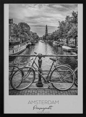 In focus: AMSTERDAM Prinsengracht Poster