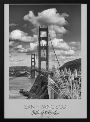 In focus: SAN FRANCISCO Golden Gate Bridge Poster