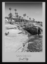 In focus: SAN DIEGO Sunset Cliffs Poster